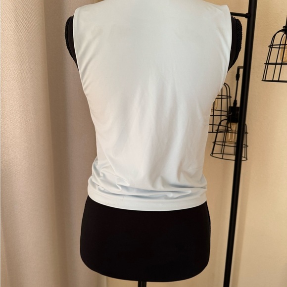 Elodie Light Blue Casual Classic Minimalist Tank Top - Picture 4 of 6